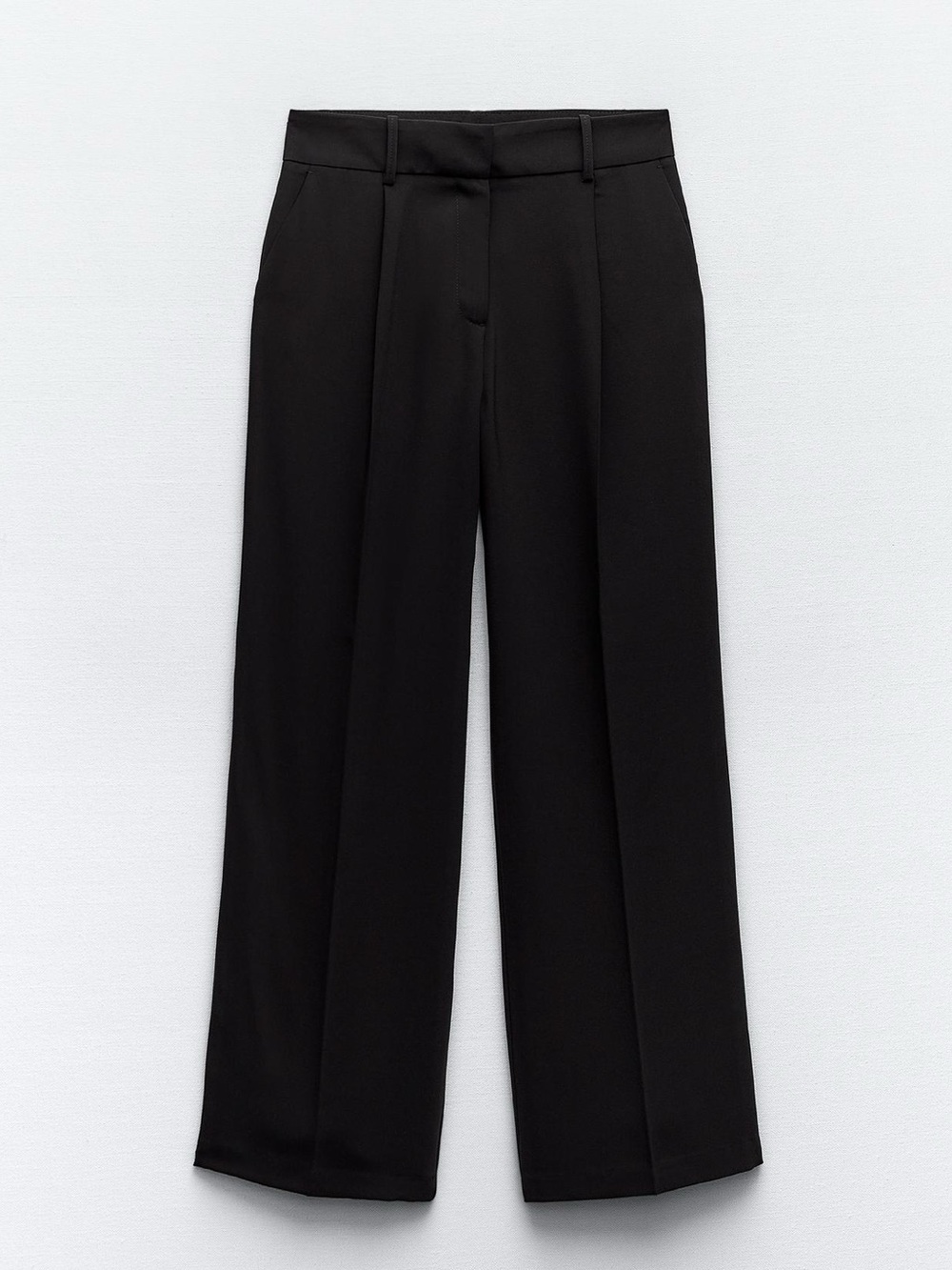 Zara wide leg pants with darts